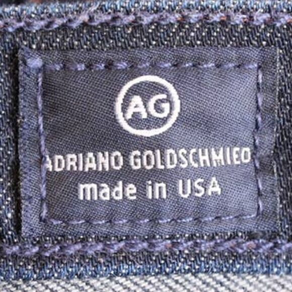 AG The Stevie Roll-Up Jeans in Dark Wash Women's Size 28 - Picture 9 of 10